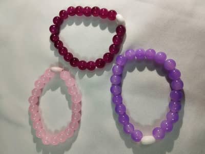 simple beads bracelet and clay beads bracelet and couple beads brav