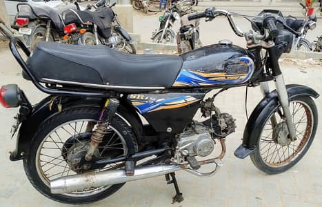hi speed black colour model 2021 70cc bike for sale