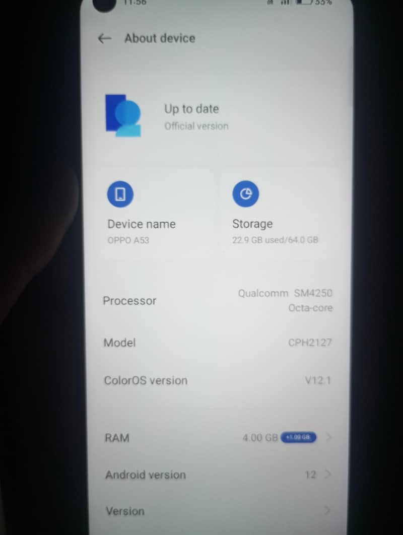 OPPO A53. 0