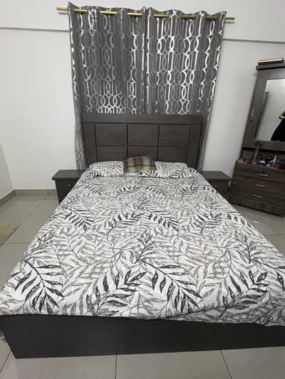 Bed / Dressing Table / Almari / Mattress / Side tables