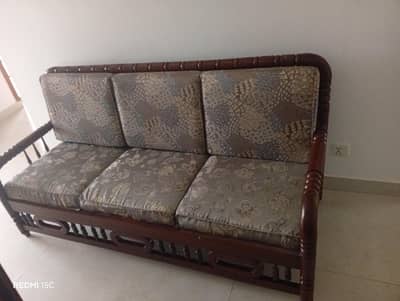 100% handmade wooden sofa