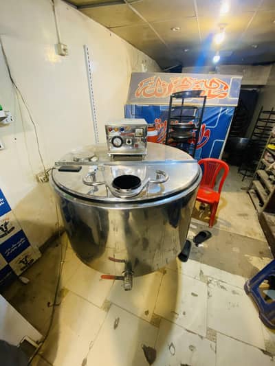 Stainless Steel Milk Chiller Machine – Excellent Condition