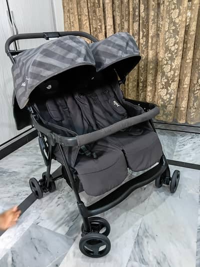 joie twin stroller