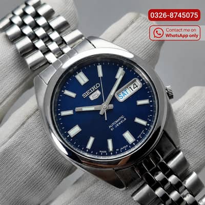 Seiko, Omega, Longines Genuine Men's Watches