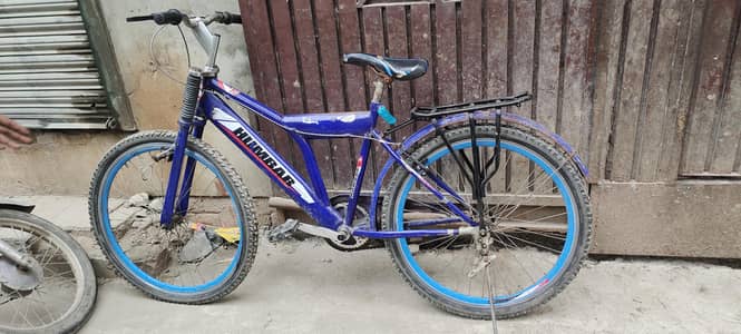 All ok just front rim damage tyre tube new good condition