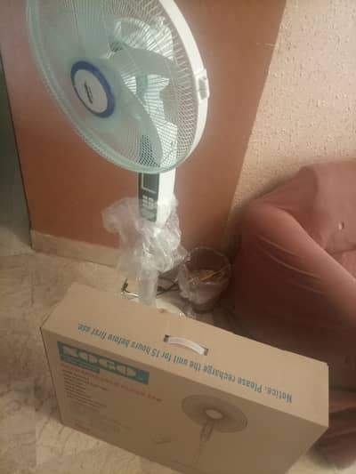 SOGO Rechargeable Electric Fan | Unboxed | Like New | Portable Battery