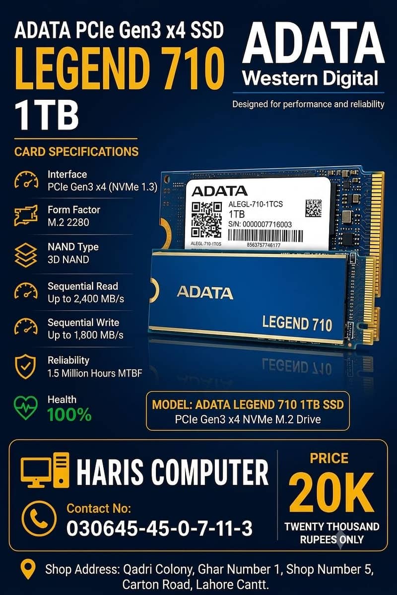 Adata nvme 1tb 1