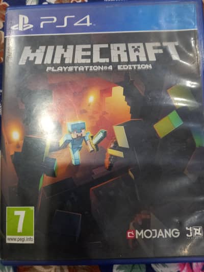 Ps4 minecraft disc