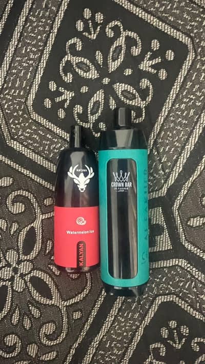 2 puff pod dissposible big one is 20 k puff small one is 15 k puff vap
