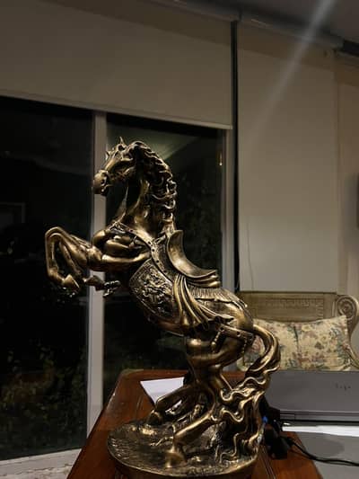 Copper Horse Sculpture