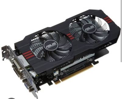 GTX 750ti 2gb ddr5 Dual fan Asus. With warranty and  tested under load