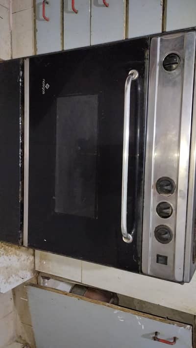 cooking range ready to use