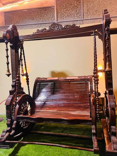 wooden swing /jhoola