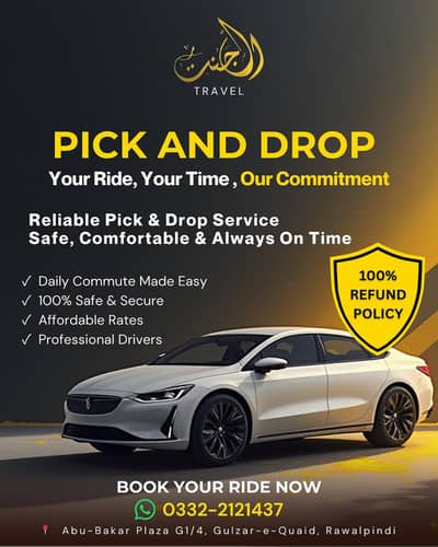 Al Jannat Travel pick n drop and carpooling service