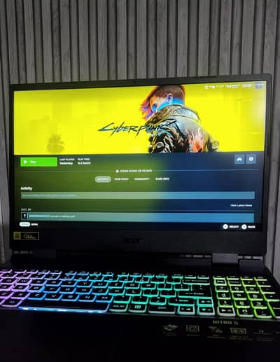 Acer Nitro 5 i7 12650h Rtx 4060 2.5tb Gen4 ssd 32gb Ddr5 144hz gaming
