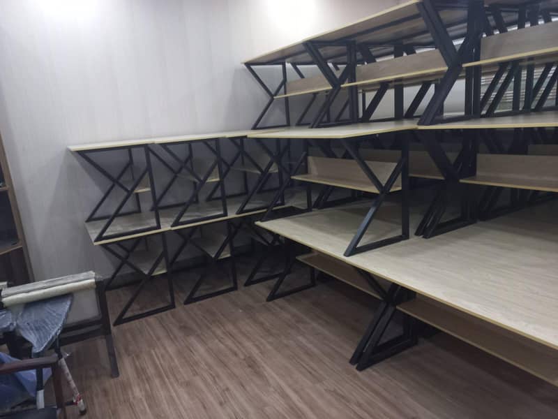 STYLISH K-SHAPE HOME OFFICE COMPUTER TABLE 6