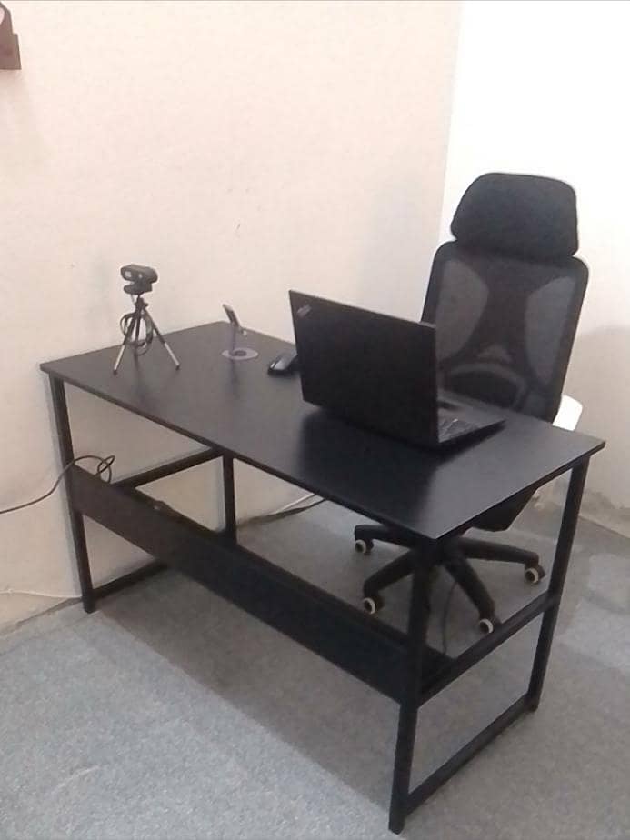 STYLISH K-SHAPE HOME OFFICE COMPUTER TABLE 13
