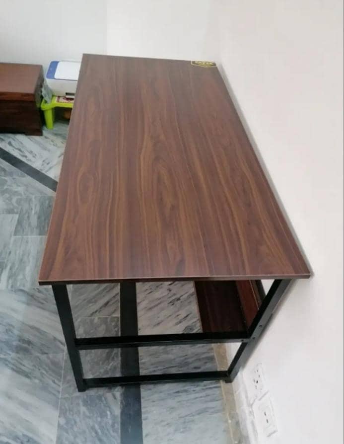STYLISH K-SHAPE HOME OFFICE COMPUTER TABLE 14