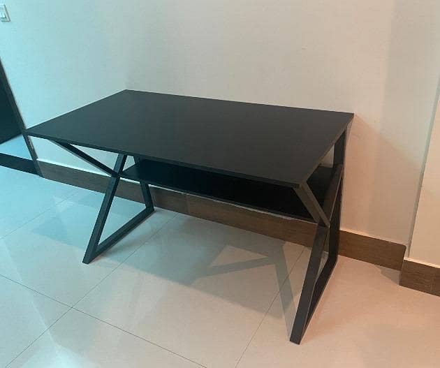 STYLISH K-SHAPE HOME OFFICE COMPUTER TABLE 17