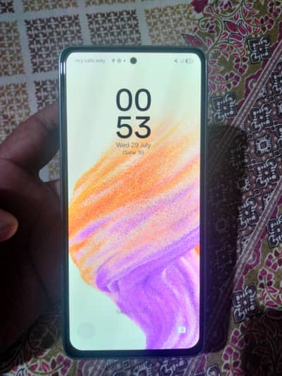 Samsung Mobile A53 5G 10.10 condition 8gb 256gb box mobile