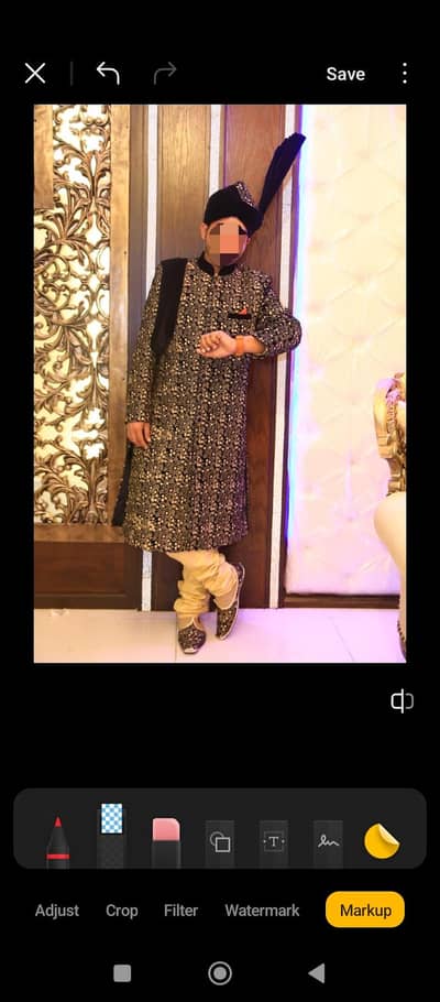 sherwani good condition