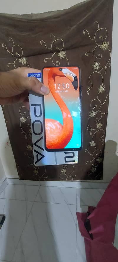 Tecno Pova 2 6GB 128GB DUAL SIM WITH BOX AND CHARGER 03281010987