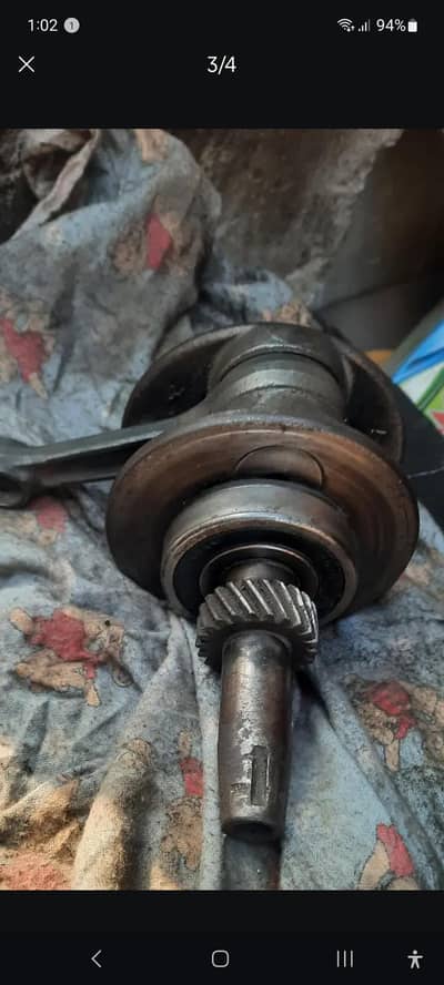 cg150 weight crankshaft with barring