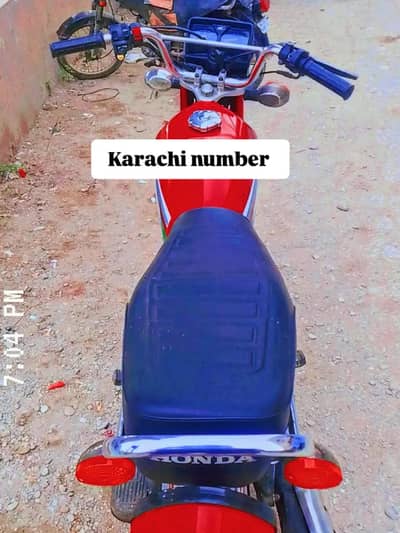Honda 125 model 2023 Karachi number 03316106329