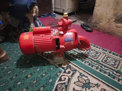 Red Nishat Motor Pump 1 HP water pump, 220-V
