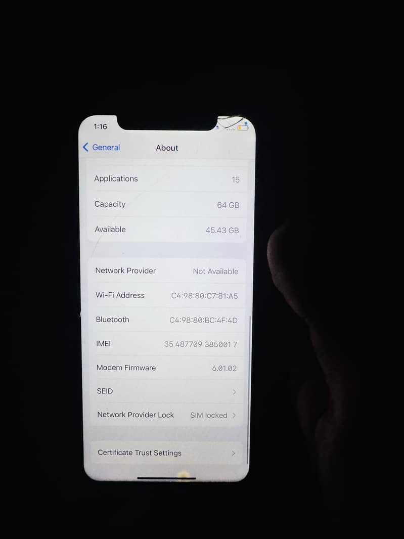 Apple iPhone X 12