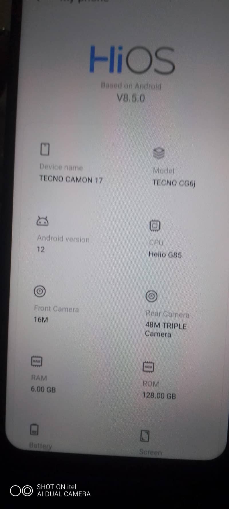 Tecno Camon 17 3