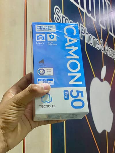 Tecno Camon 50 pro 8+8 256 GB