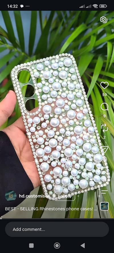 it's customised phone case