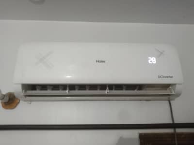 Haier 1Ton DC Inverter AC good Condition
