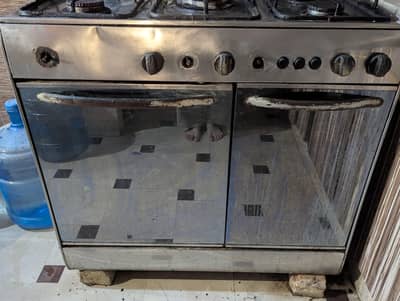 gas oven stove 3 oven nd 5 burner
