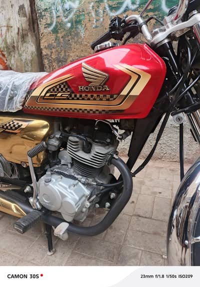 Honda CG 125 first month complete documents and number plates