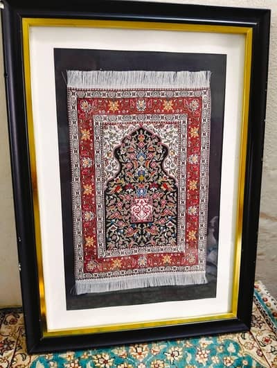 Turkish woven pipe carpet wall hanging beautiful piece  Wall hanging