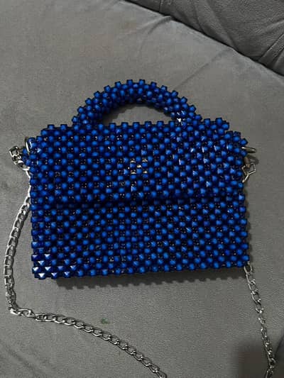 hand made beeds bags and clutch