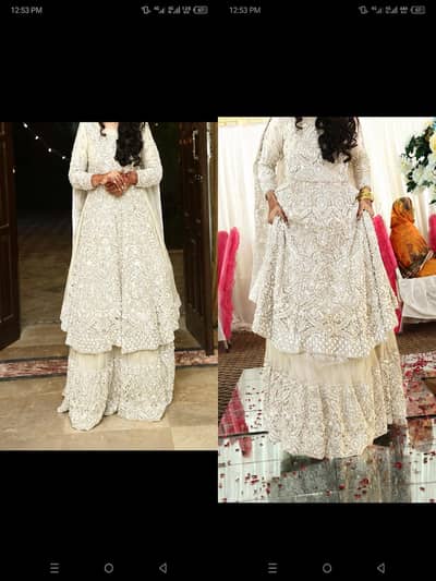 waleema dress(Farshi lehnga) for Sale