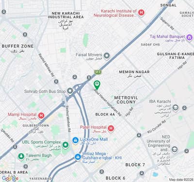 Lease Flat 1st Floor Main Abul Hassan Isphani Road Near Big N Buy Shopping Mall