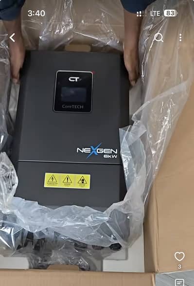 core tech ip 66 6kw  new inveter