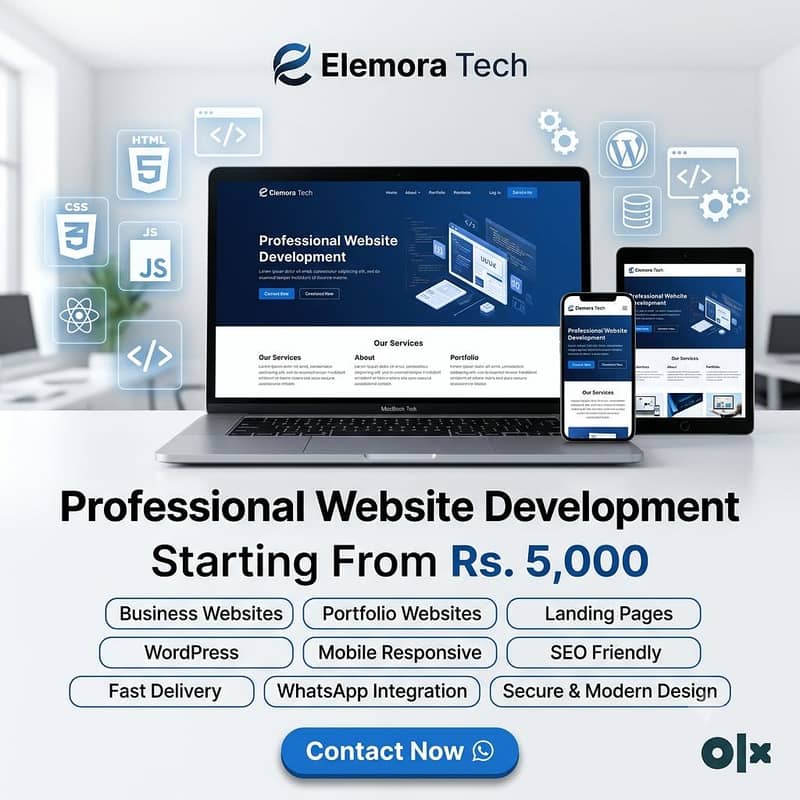 Website Development 5000 only | Preffesional Website Development 0