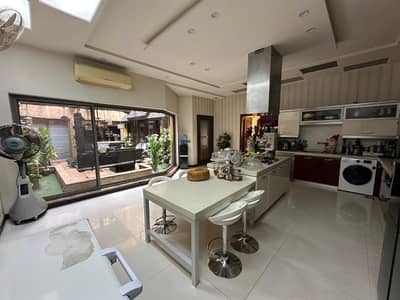 PHASE 5 2-KANAL OWNER BUILD SPANISH DESIGN BUNGALOW NEAR JALAL SONS FOR SALE