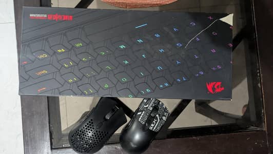 reddragon k688 rgb pro, mouse, mic