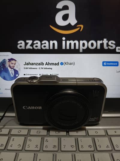 Canon PowerShot SX230 HS 12.1 MP CMOS Digital Camera