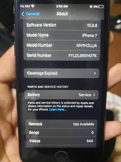iphone 7 official PTA 128 gb