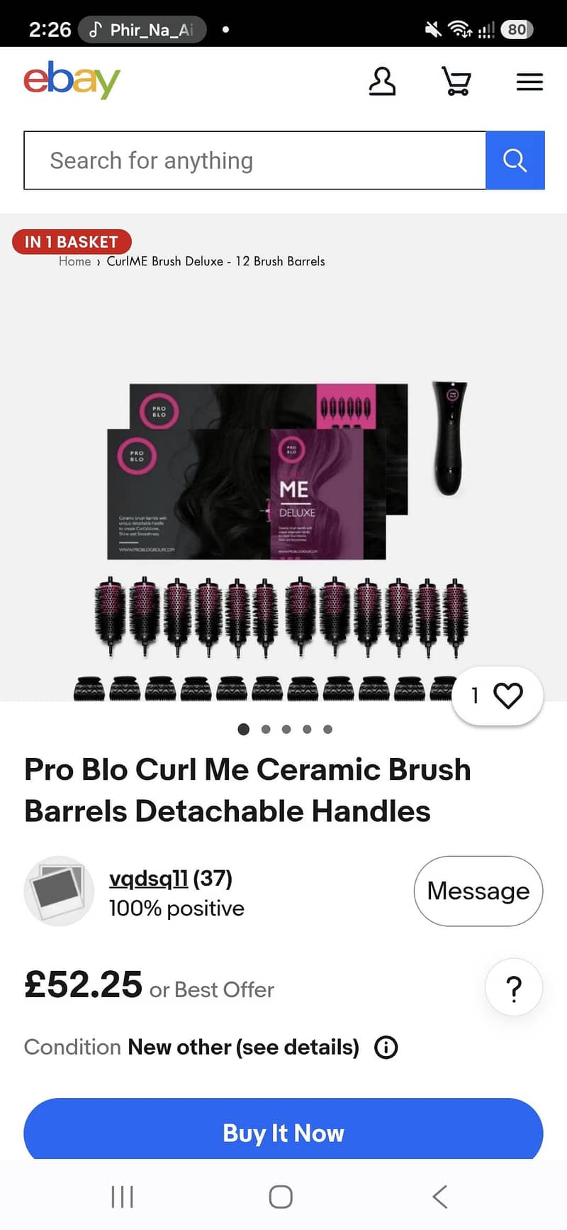 Ceramic Brush CURL SET 0