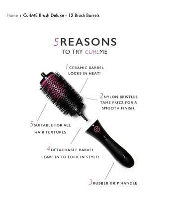 Ceramic Brush CURL SET 1