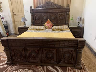 Bed And Dressing