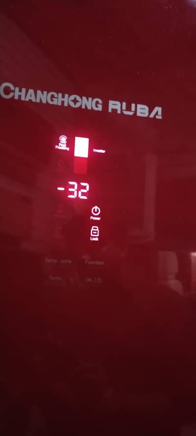 changong rupa inverter refrigerator good condition